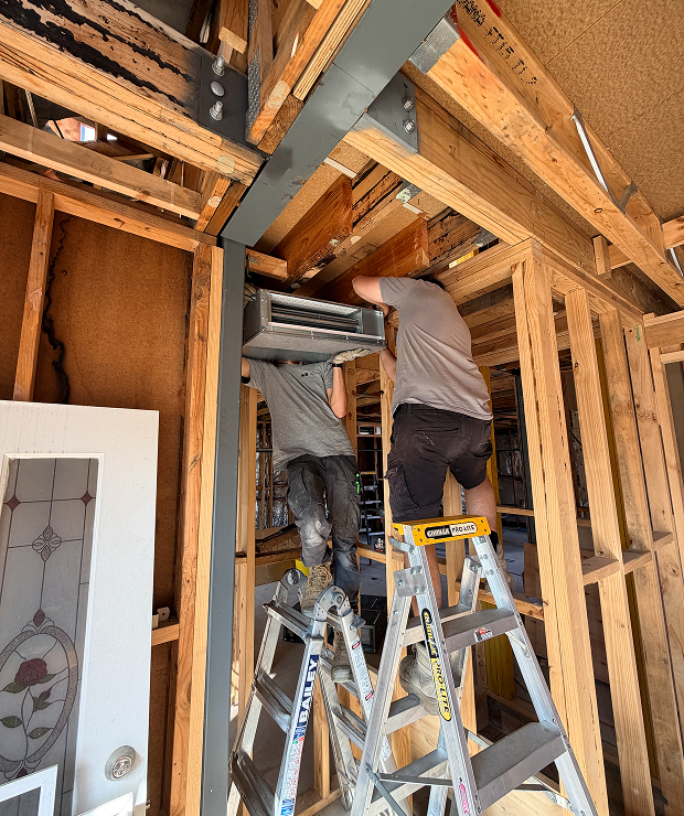 Ducted Reverse Cycle Air Conditioning Installation